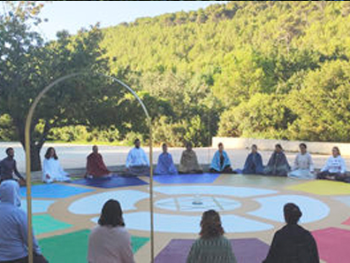 Meditación, yoga, naturaleza