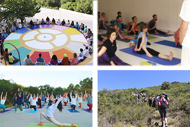 Retiro de yoga integral en la naturaleza Retiro de yoga integral, meditación, naturaleza